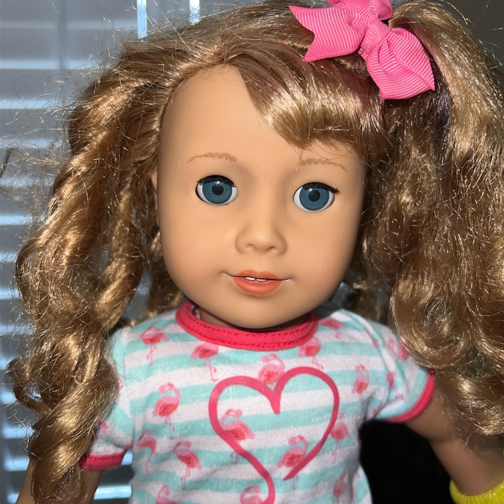 American Girl Courtney Doll 80s, Messy Hair - Picture 4 of 16